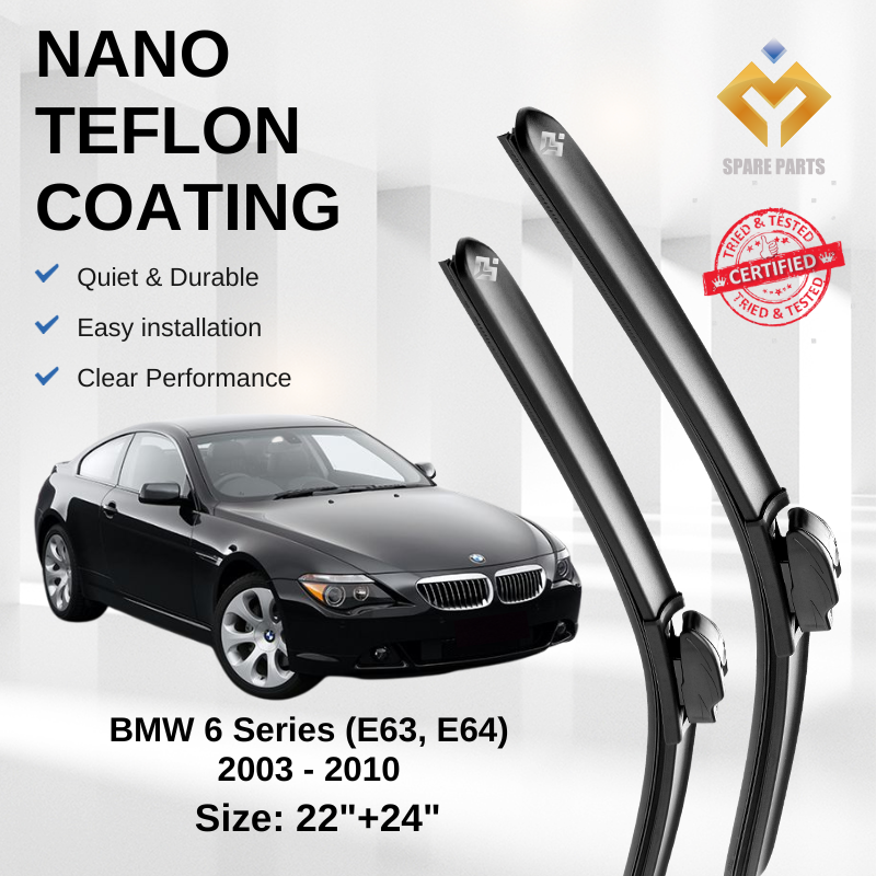 BMW 6 Series (E63/E64) Premium Japan Nano Tech Car Wiper