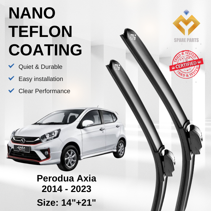 Perodua Axia Bezza Kembara Premium Japan Nano Tech Car Wiper