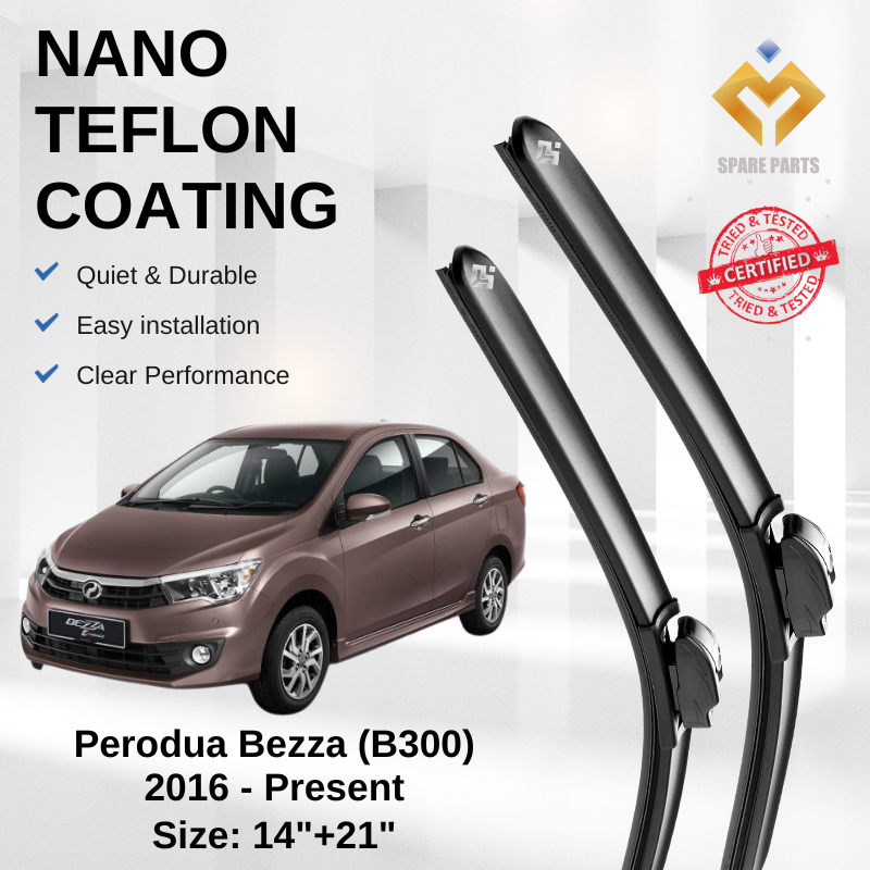 Perodua Axia Bezza Kembara Premium Japan Nano Tech Car Wiper