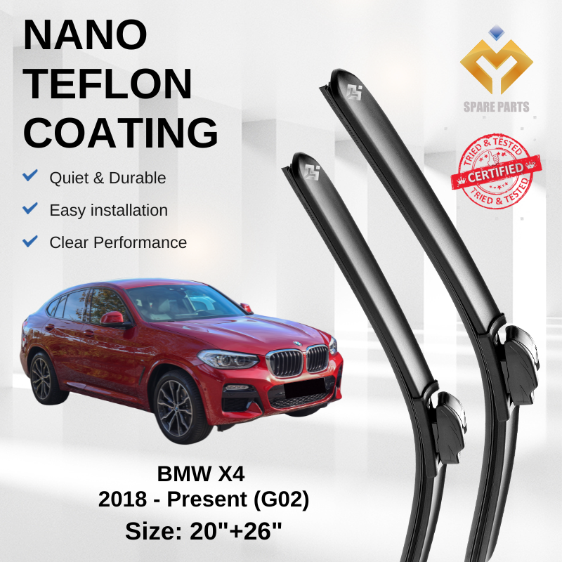 BMW X4 G02 Premium Japan Nano Tech Car Wiper