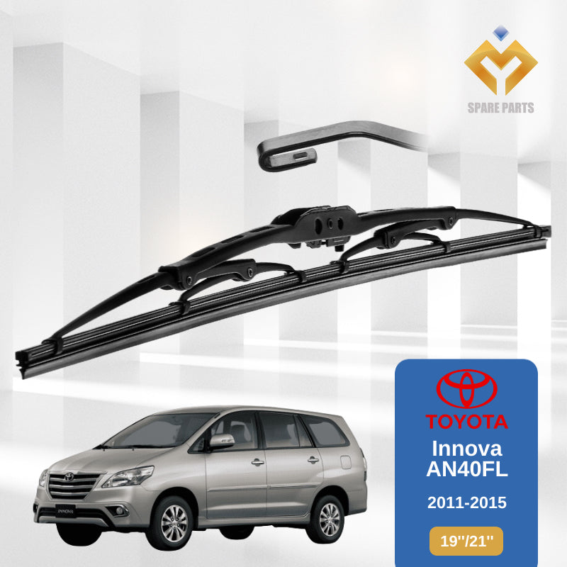 Toyota Innova AN40/FL 1set 19"+21" GradeA Premium Rubber Metal U hook