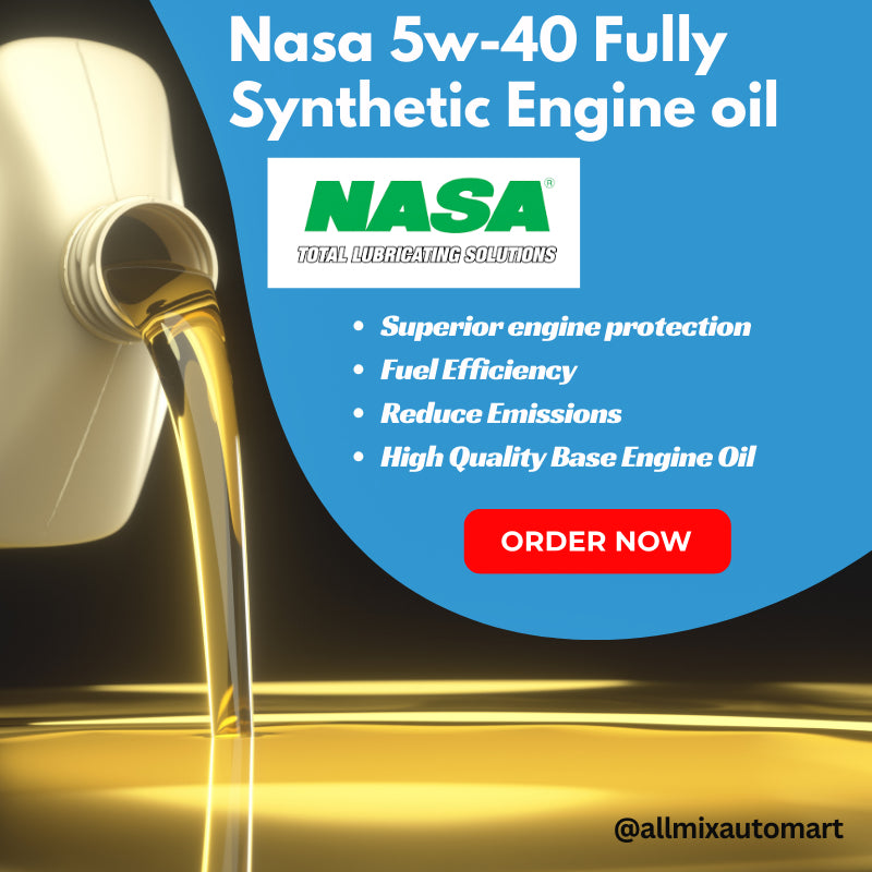 Unleash Unleaded Power: NASA VR7 5W-40 Full Synthetic Engine Oil - Performance for Every Drive