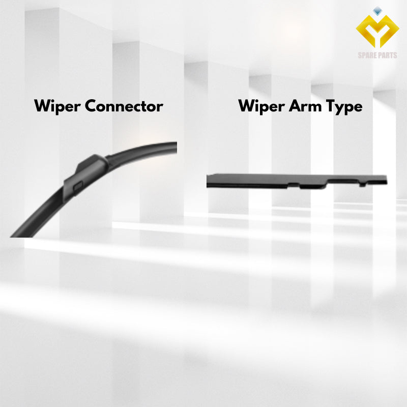 Mercedes EQS (V297) 2022-Present Premium Japan Tech Car Wiper Accessories 20”+26” Type 11/16 Clip- Includes Free Gift