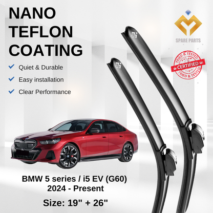 BMW 5 Series i5 EV (G60) Premium Japan Nano Tech Car Wiper