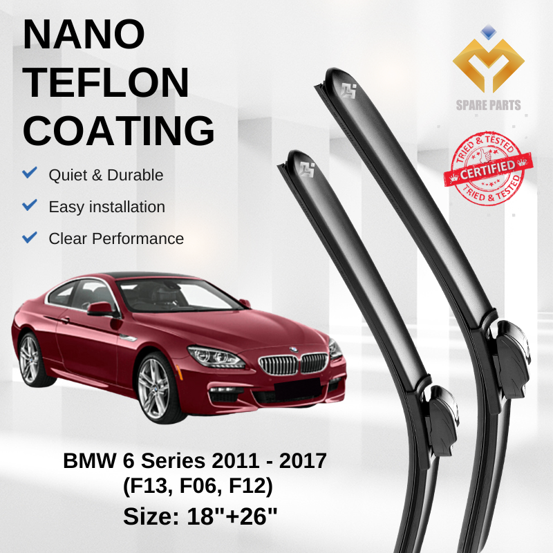BMW 6 Series [F13, F06, F12] Premium Japan Nano Tech Car Wiper
