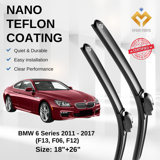 BMW 6 Series [F13, F06, F12] Premium Japan Nano Tech Car Wiper