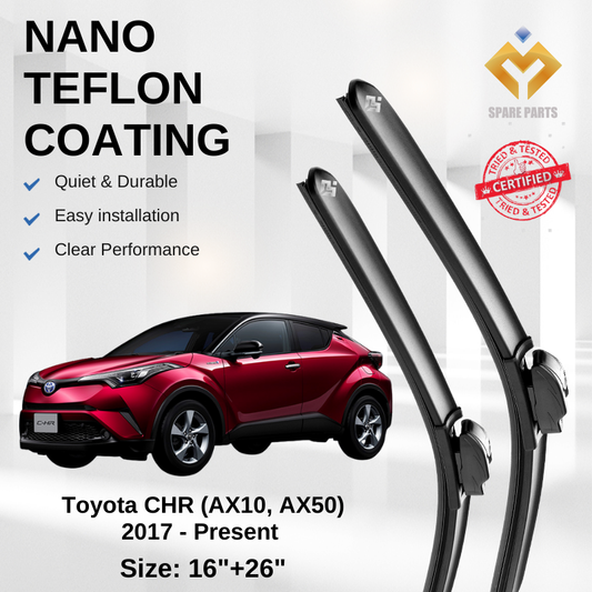 Toyota CHR (AX10, AX50) Premium Japan Nano Tech Car Wiper