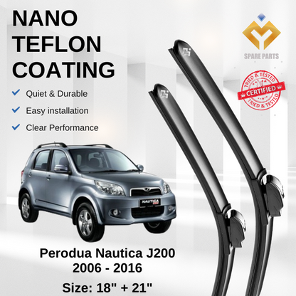 Perodua Nautica Premium Japan Nano Tech Car Wiper