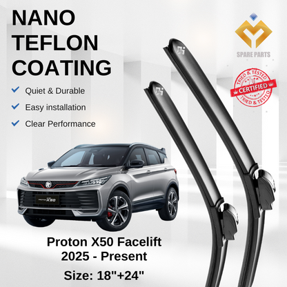 Proton X50 / Facelift Premium Japan Nano Tech Car Wiper