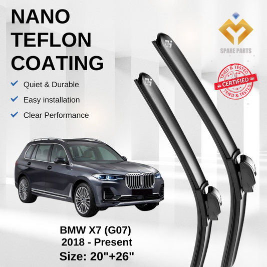 BMW X7 G07 Premium Japan Nano Tech Car Wiper