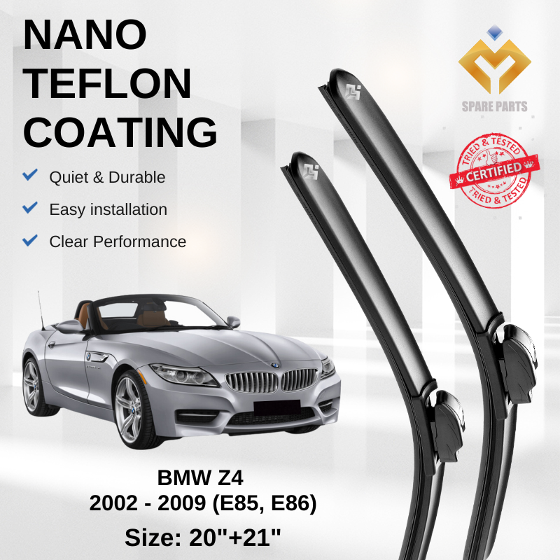 BMW Z4 2002-2009 E85 E86 Premium Japan Nano Tech Car Wiper