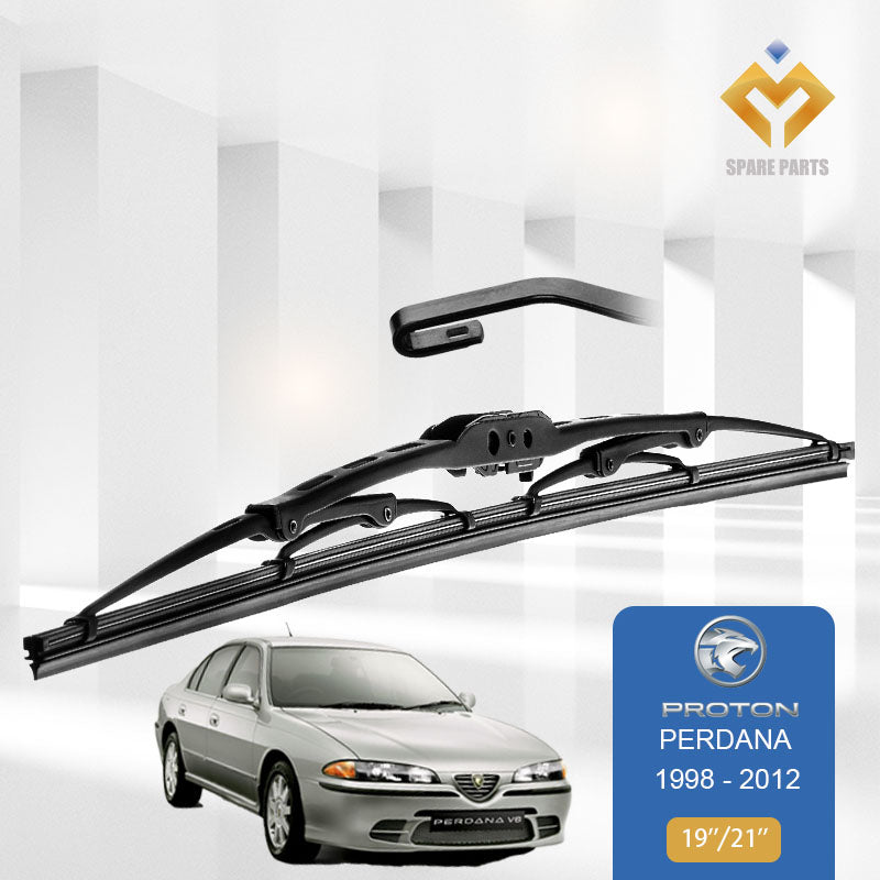 Proton Waja Perdana SatriaNeo 1 set 19"+21 Grade A Premium Rubber Wiper