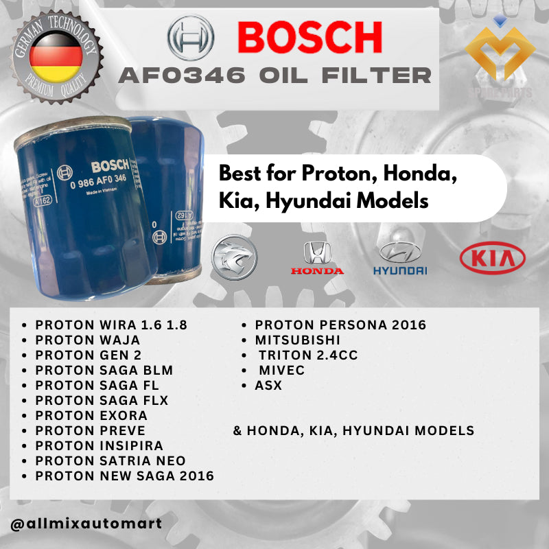 Enhance Engine Performance Petronas Syntium 800 10w-40 Semi-Synthetic Engine Oil + Bosch Filter Combo Set