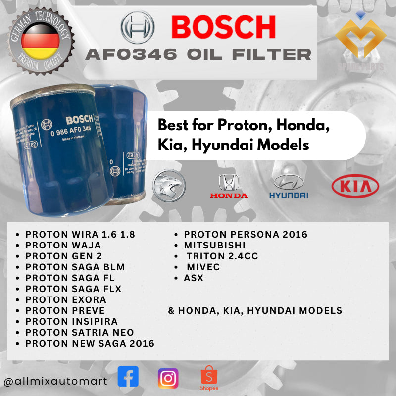 Ultimate Engine Protection Kit & Extend Engine Life Shell HX7 10W-40 Engine Oil + Premium Bosch Filter Combo Set