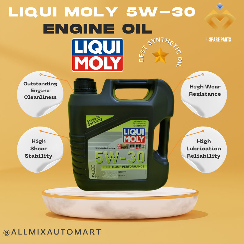 Unleash Peak Performance and Enhanced Fuel Economy with Liqui Moly Leichtlauf 5W-30 Engine Oil