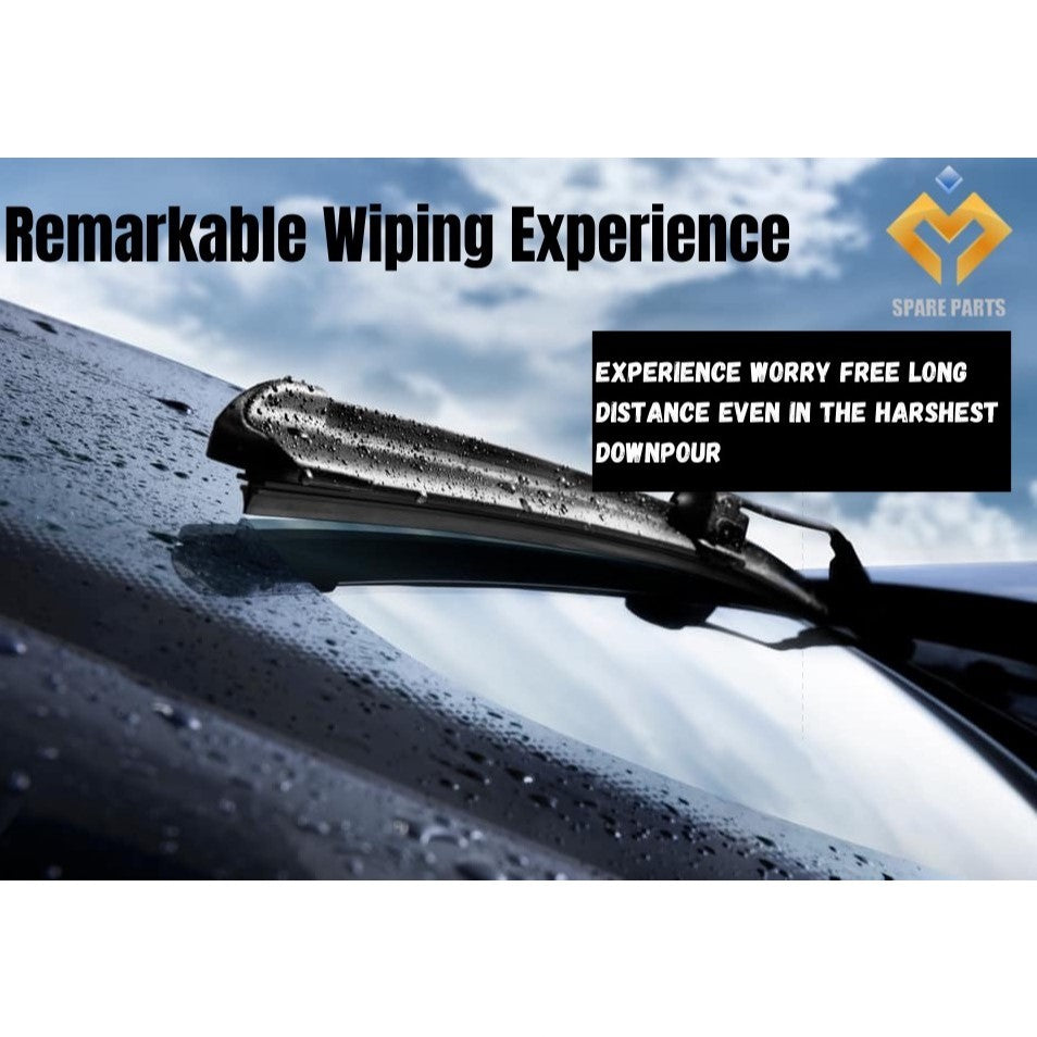 BYD Dolphin (2021 - 2024) Premium Quality Windscreen Wiper 14"+26", Type 01 & 02
