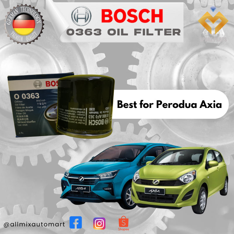 Enhance Engine Performance Petronas Syntium 800 10w-40 Semi-Synthetic Engine Oil + Bosch Filter Combo Set
