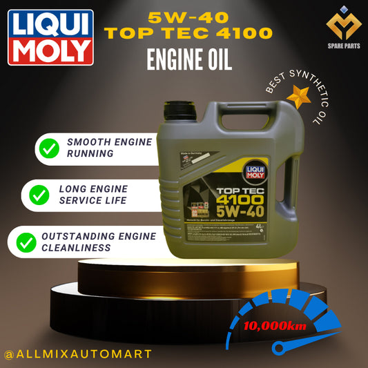 Liqui Moly 5W-40 Full Synthetic Engine Oil: Engineered for Long-Lasting Protection