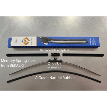 GWM Tank 500 2025-Present Premium Japan Tech Car Wiper Accessories 18”+22” Type 16 Clip- Includes Free Microfibre  Cloth