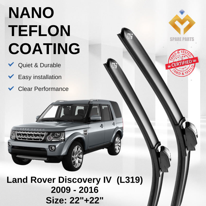 Land Rover Discovery IV (L319) Premium Japan Tech Car Wiper Accessories 22"+22” Universal Hook–Includes Free Gift!