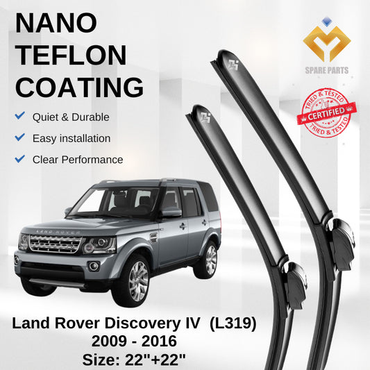 Land Rover Discovery IV (L319) Premium Japan Tech Car Wiper Accessories 22"+22” Universal Hook–Includes Free Gift!
